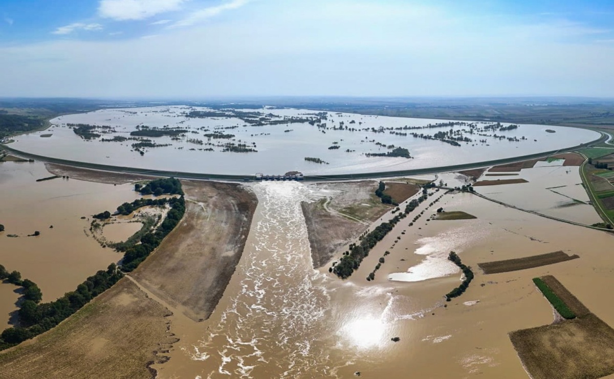 Zbiornik Racibórz - scenariusz na najbliższe dni [FOTO] - Serwis informacyjny z Raciborza - naszraciborz.pl
