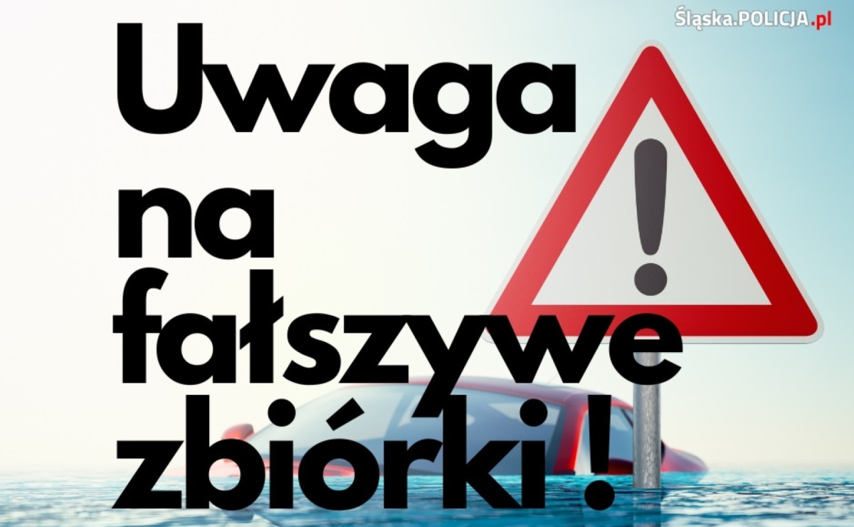 Śląscy policjanci ostrzegają przed fałszywymi zbiórkami - Serwis informacyjny z Raciborza - naszraciborz.pl