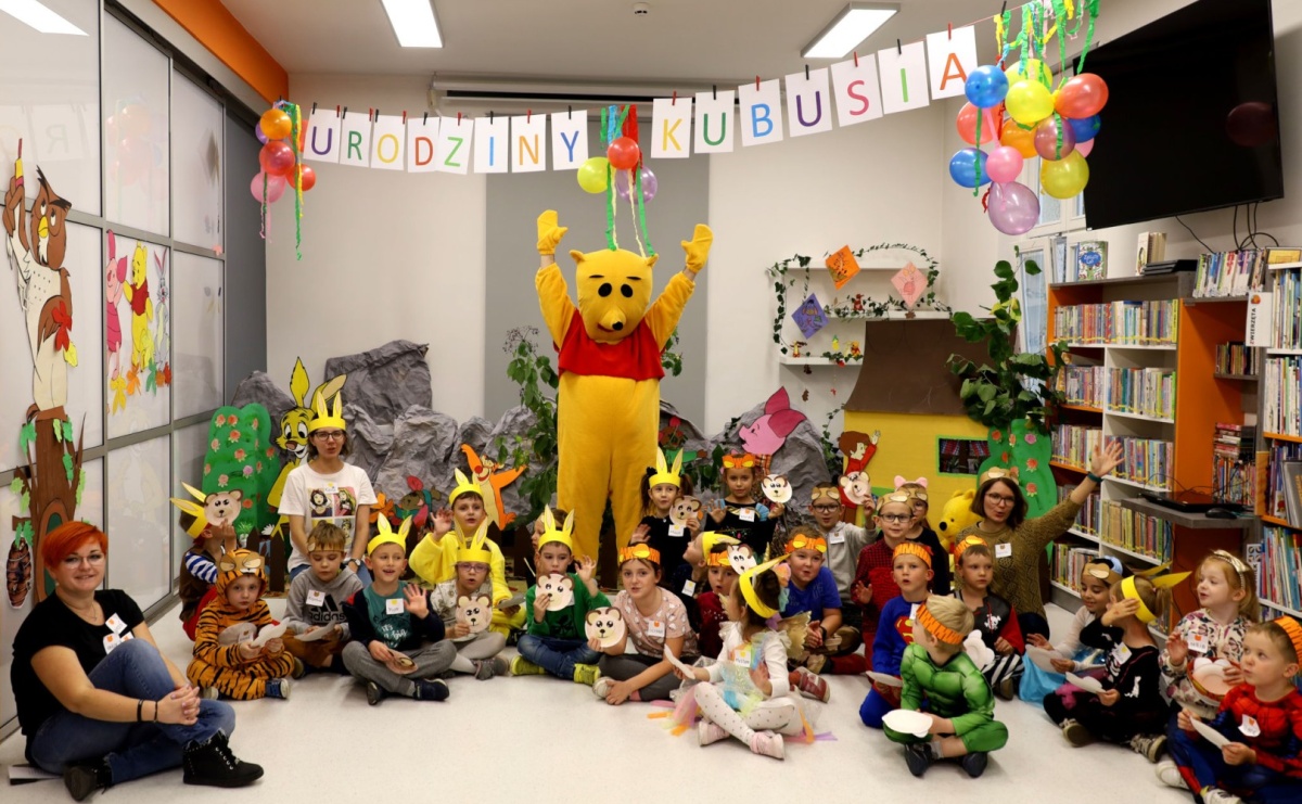 Miś o Bardzo Małym Rozumku zaprasza na urodziny do biblioteki - Serwis informacyjny z Raciborza - naszraciborz.pl