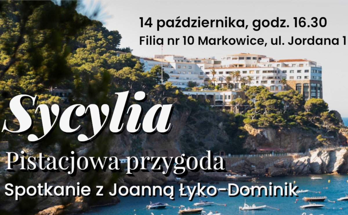 Sycylia - Biblioteka w Markowicach zaprasza na spotkanie podróżnicze - Serwis informacyjny z Raciborza - naszraciborz.pl