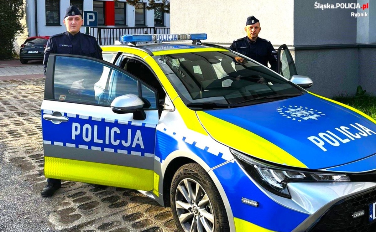 Do szpitala z policyjną eskortą - Serwis informacyjny z Raciborza - naszraciborz.pl