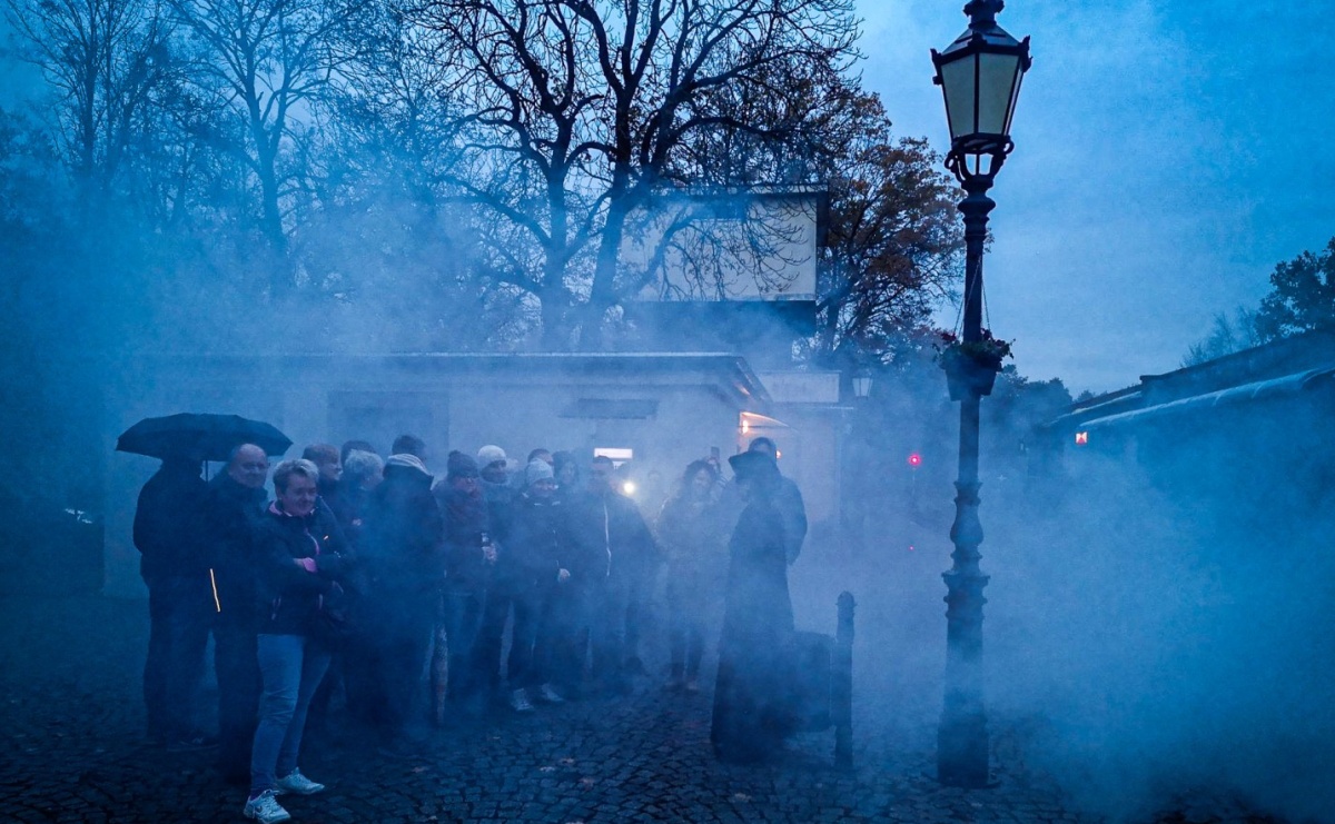 Przejazd z duchami i święto pieczonego ziemniaka w rudzkiej kolejce - Serwis informacyjny z Raciborza - naszraciborz.pl