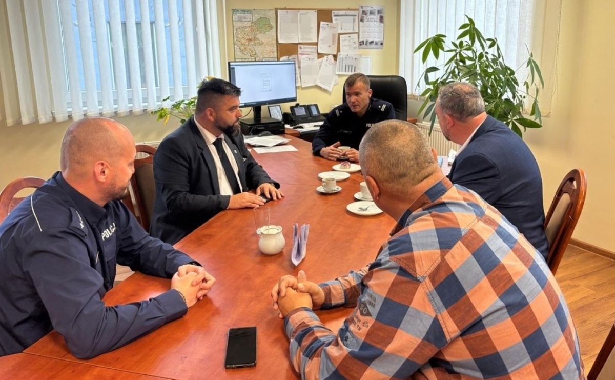 Szef raciborskiej policji spotkał się z samorządowcami - Serwis informacyjny z Raciborza - naszraciborz.pl