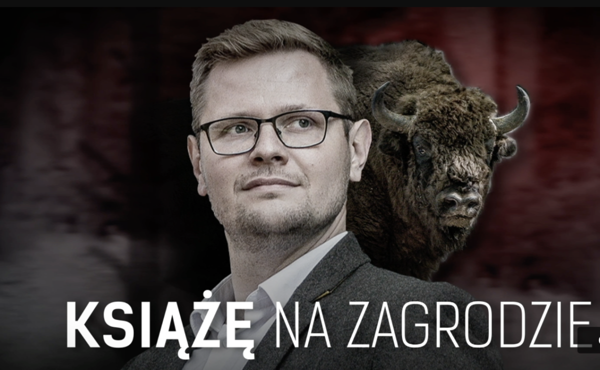 Książę na zagrodzie. Żubry i poseł Michał Woś bohaterami reportażu w Czarno na Białym TVN - Serwis informacyjny z Raciborza - naszraciborz.pl