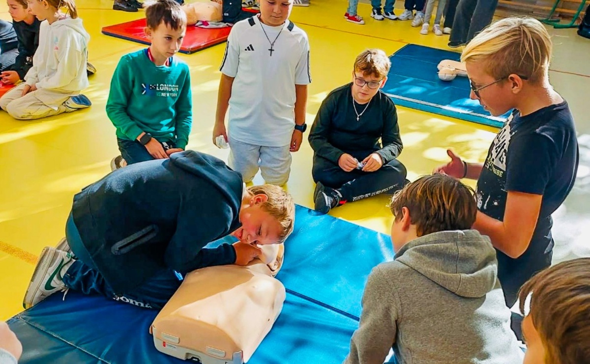 #UczymyRatować w SP1 - Serwis informacyjny z Raciborza - naszraciborz.pl