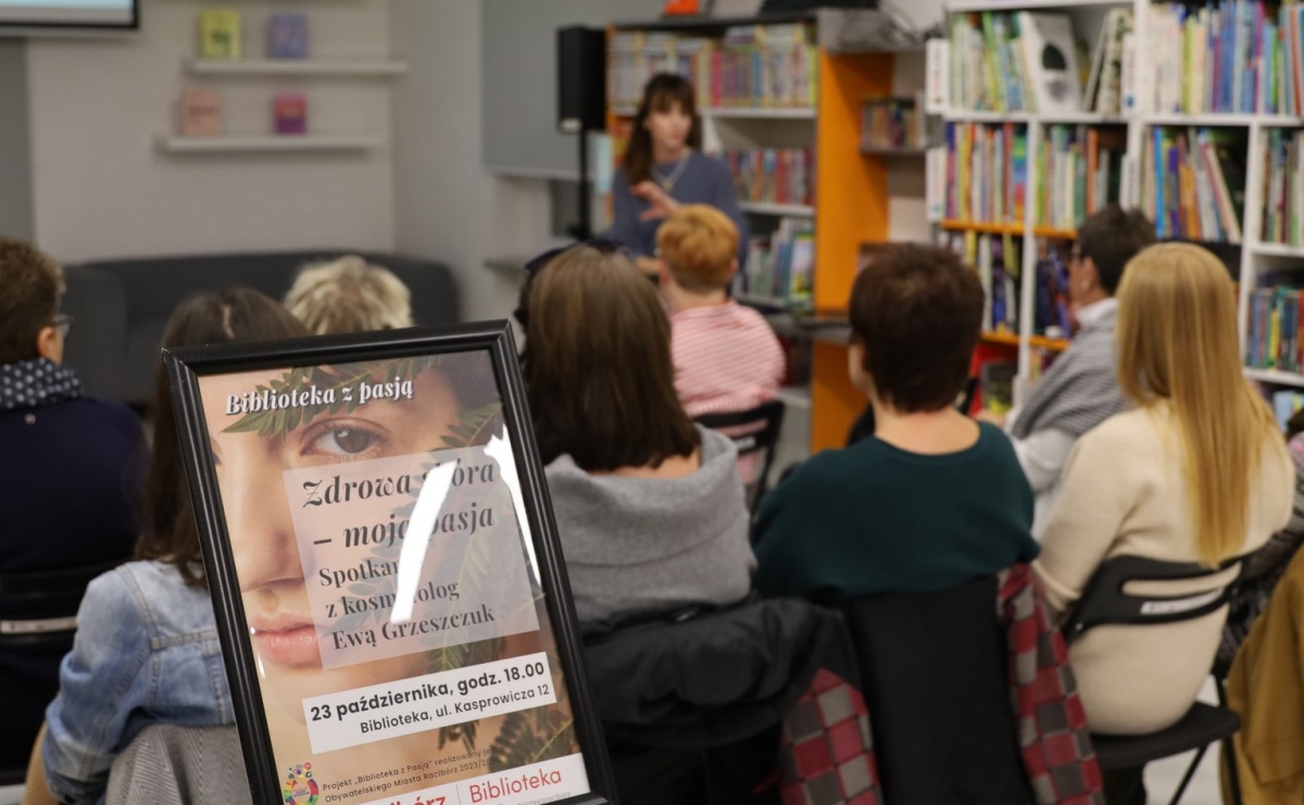 O zdrowej skórze w bibliotece - Serwis informacyjny z Raciborza - naszraciborz.pl