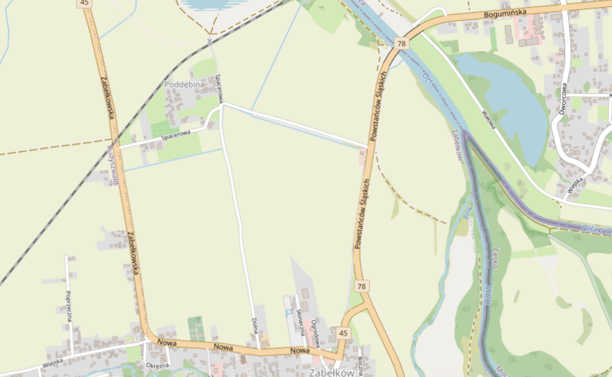 Uwaga! Ważna zmiana dla kierowców - skrót z DK 45 do DK 78 zamknięty dla ruchu - Serwis informacyjny z Raciborza - naszraciborz.pl