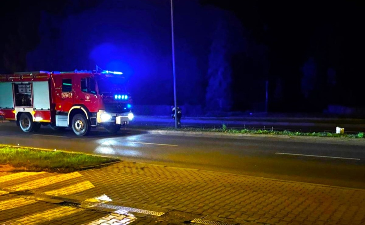 Raport 998. Plama oleju na jezdni od Szymocic do Raciborza - Serwis informacyjny z Raciborza - naszraciborz.pl