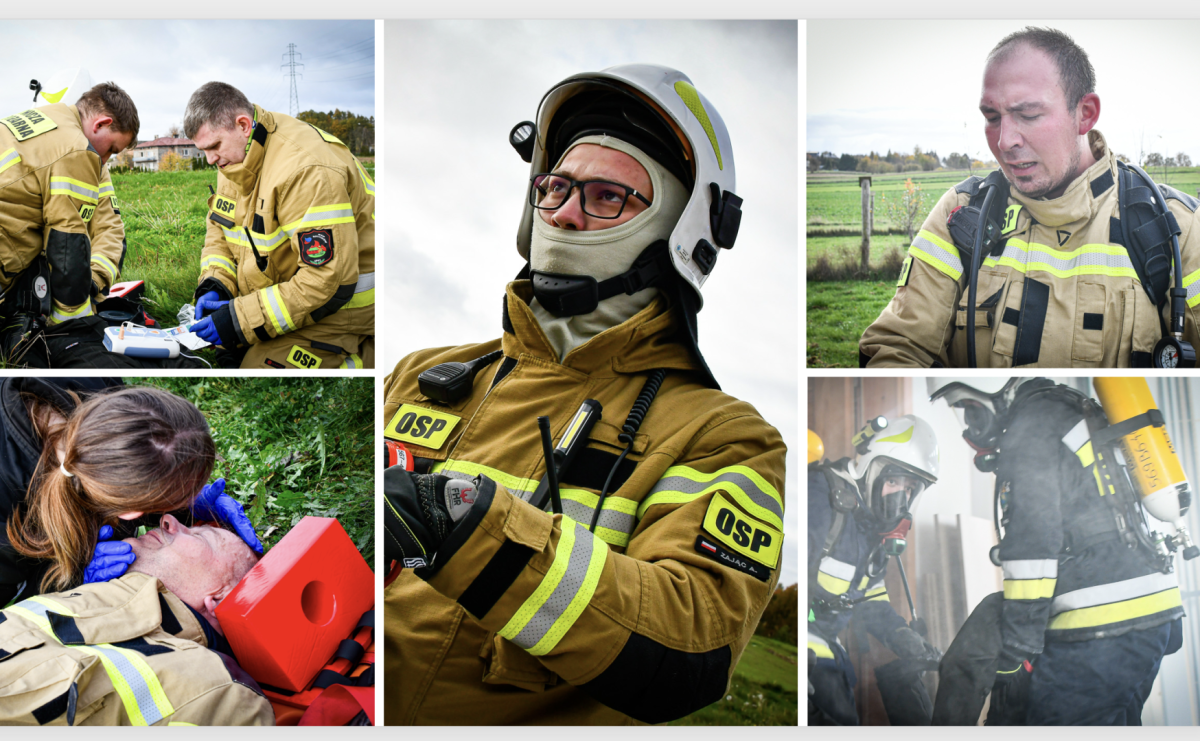 Pożar w fabryce mebli. Ochotnicy z gminy Kornowac ćwiczyli w Rzuchowie - Serwis informacyjny z Raciborza - naszraciborz.pl