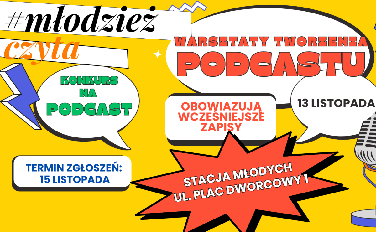 Ostatnie wolne miejsca na bezpłatne warsztaty tworzenia podcastów w bibliotece - Serwis informacyjny z Raciborza - naszraciborz.pl