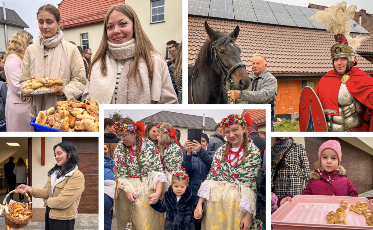 Kiermasz w Brzeziu na 118-lecie kościoła – uroczystości z procesją, rogalami i świętym Marcinem na koniu - Serwis informacyjny z Raciborza - naszraciborz.pl