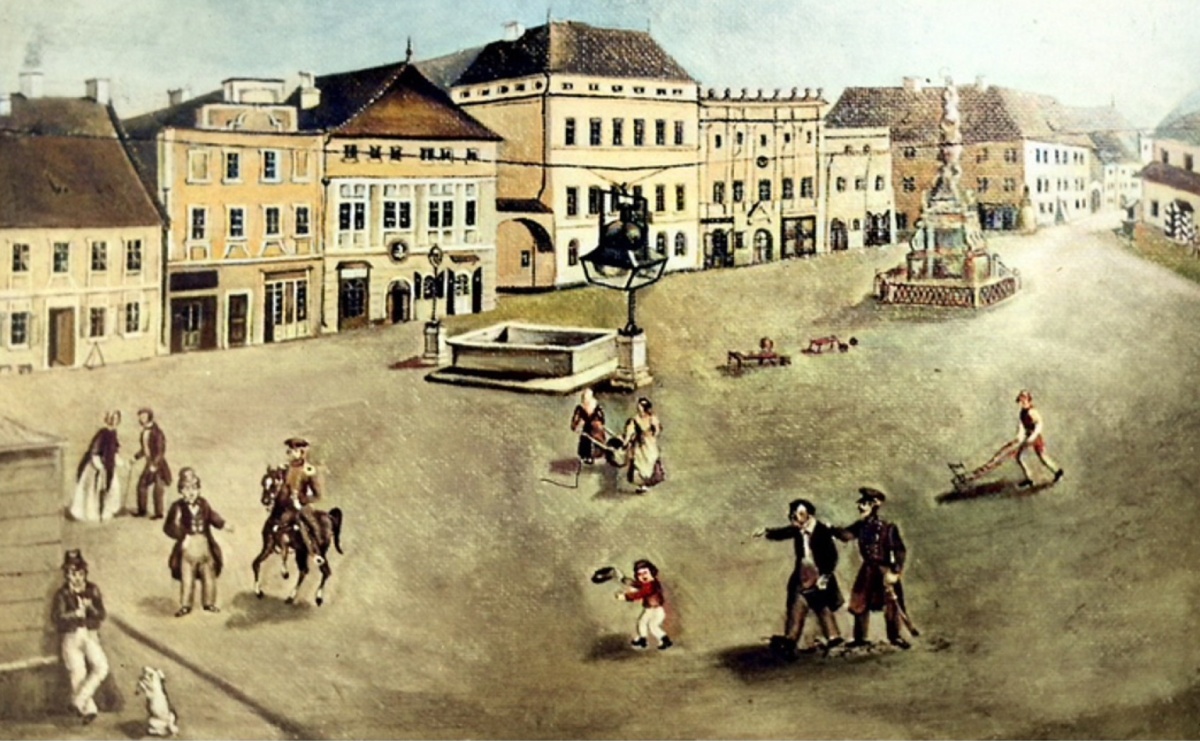 Raciborski rynek na dwóch obrazach z początku XIX wieku i zmiany w zabudowie do 1945 roku - Serwis informacyjny z Raciborza - naszraciborz.pl