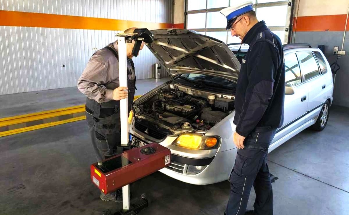 Kolejne kontrole ustawień świateł samochodowych za nami - Serwis informacyjny z Raciborza - naszraciborz.pl