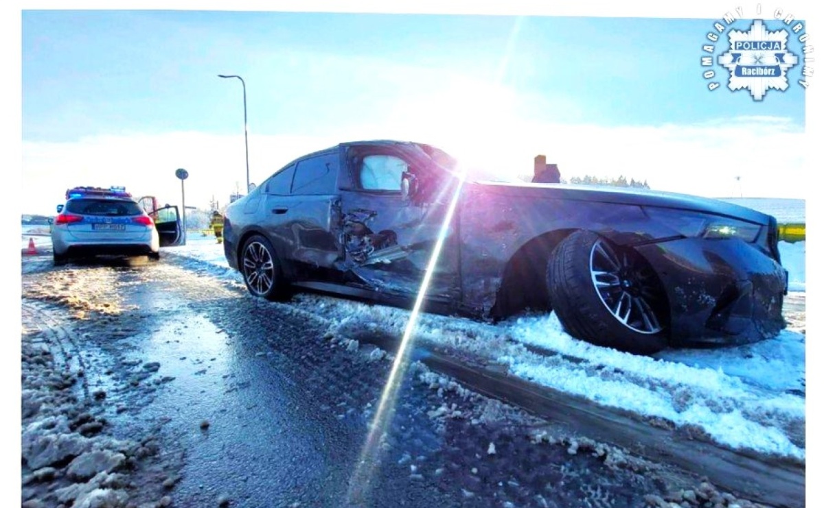 Pięć zdarzeń drogowych w ciągu kliku godzin - Serwis informacyjny z Raciborza - naszraciborz.pl
