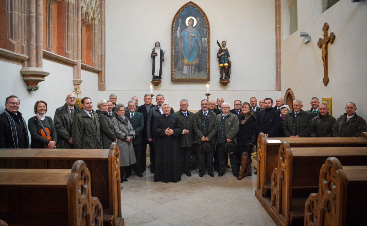 Leśnicza i łowiecka brać na Mszy św. w kaplicy zamkowej w Raciborzu [FOTO i WIDEO] - Serwis informacyjny z Raciborza - naszraciborz.pl