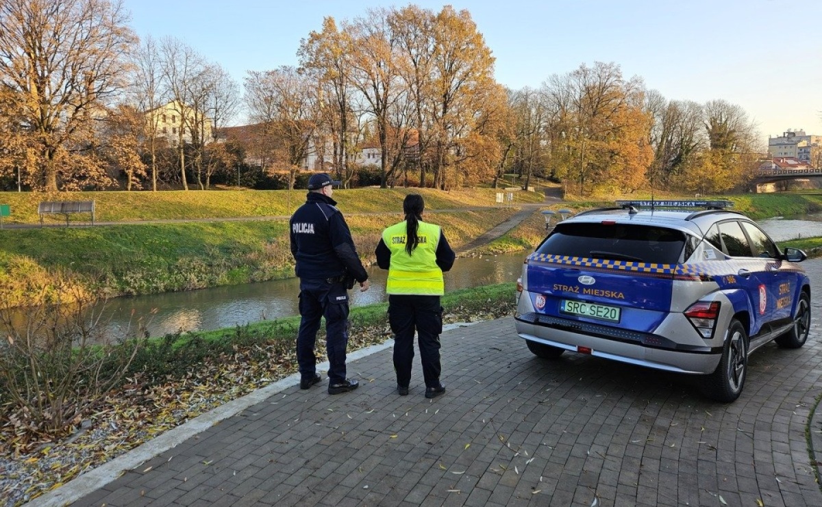 Wspólne patrole policji i straży miejskiej - Serwis informacyjny z Raciborza - naszraciborz.pl
