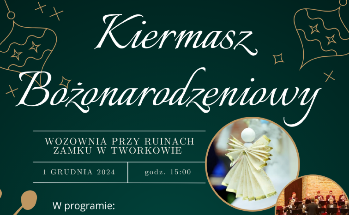 Zamek w Tworkowie zaprasza na Kiermasz Bożonarodzeniowy - Serwis informacyjny z Raciborza - naszraciborz.pl