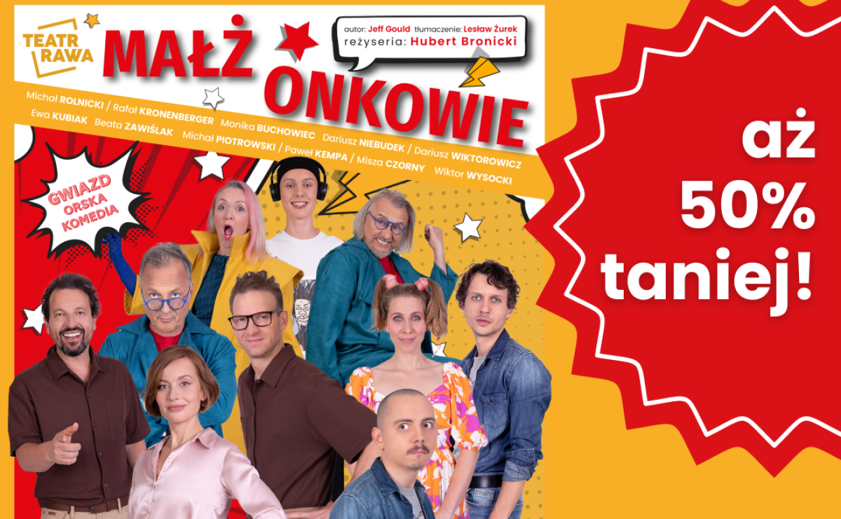 Małżonkowie w RCK – komedia, która rozbawi każdego - Serwis informacyjny z Raciborza - naszraciborz.pl