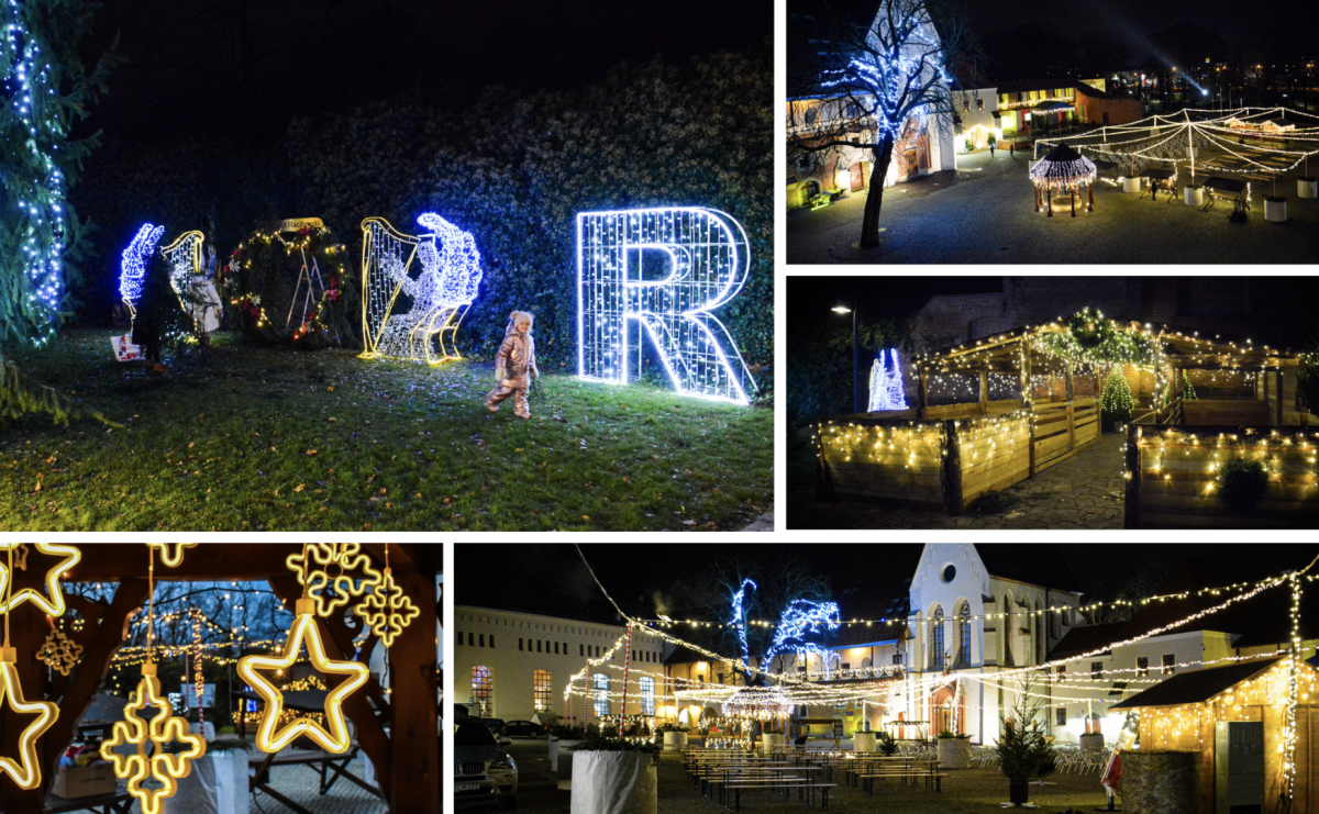 Zamek gotowy na jarmark. Zobaczcie jak przystrojono dziedziniec [FOTO i WIDEO] - Serwis informacyjny z Raciborza - naszraciborz.pl