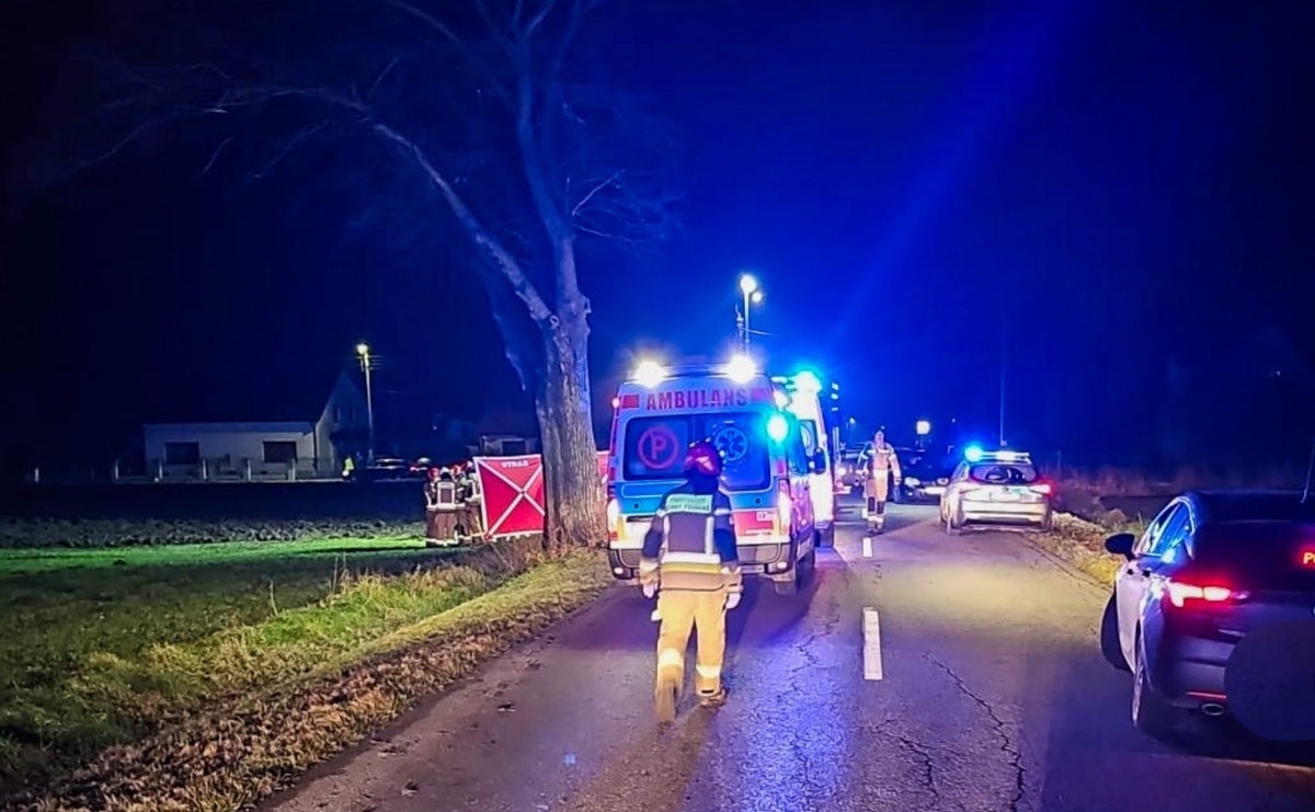 Tragiczny wypadek na trasie Krzanowice-Bojanów. Nie żyje 28-latek [FOTO] - Serwis informacyjny z Raciborza - naszraciborz.pl