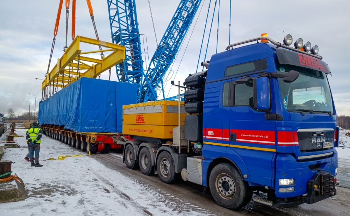 Seria transportów ponadnormatywnych do Elektrowni Rybnik. Będą utrudnienia w ruchu - Serwis informacyjny z Raciborza - naszraciborz.pl