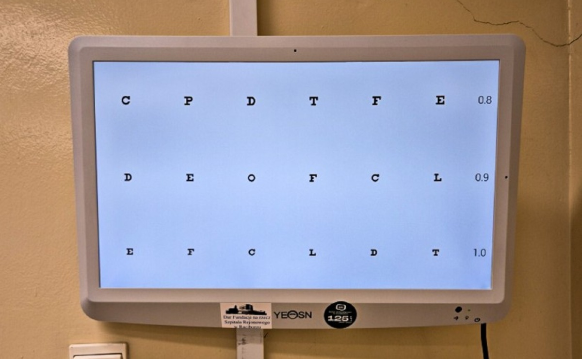 Darowizna dla raciborskiego szpitala: nowoczesny sprzęt dla Poradni Okulistycznej - Serwis informacyjny z Raciborza - naszraciborz.pl