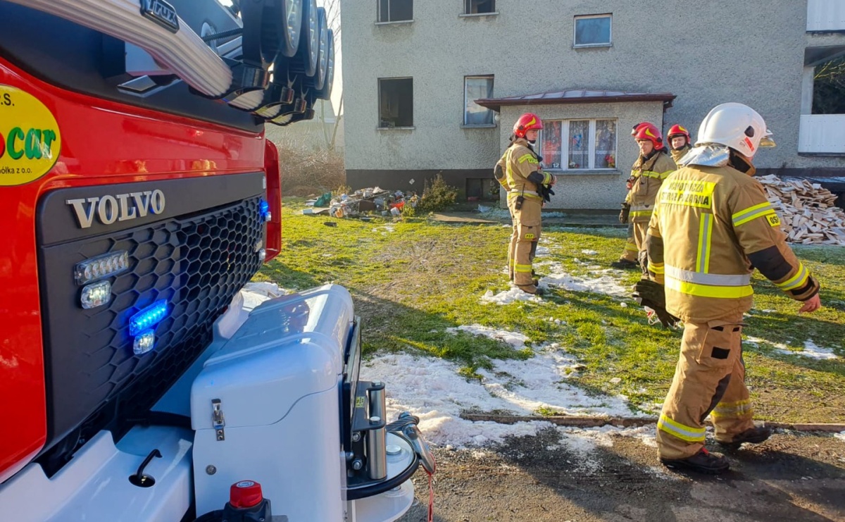 Wybuch gazu w Łęgu. Na miejscu działało siedem zastępów strażaków - Serwis informacyjny z Raciborza - naszraciborz.pl