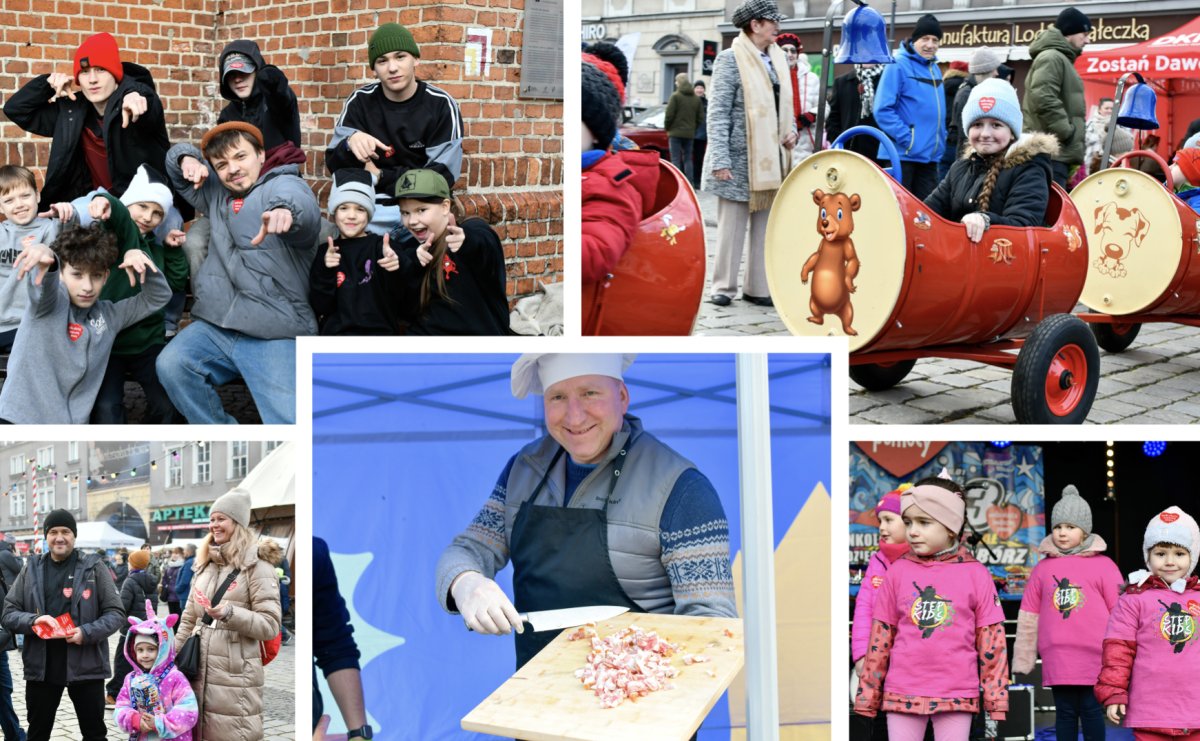 Atrakcje WOŚP na raciborskim rynku – tłumy mieszkańców wsparły akcję - Serwis informacyjny z Raciborza - naszraciborz.pl