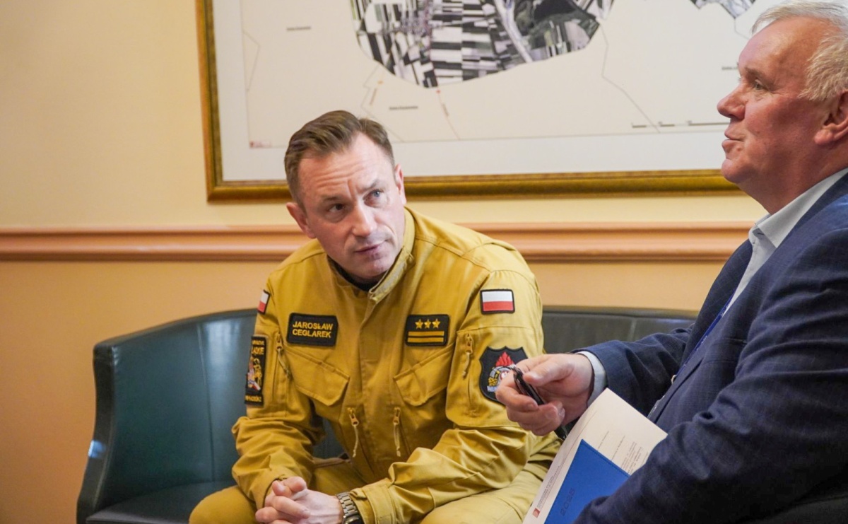 Prezydent Raciborza spotkał się z Komendantem PSP – podpisano ważne porozumienia dla bezpieczeństwa miasta - Serwis informacyjny z Raciborza - naszraciborz.pl