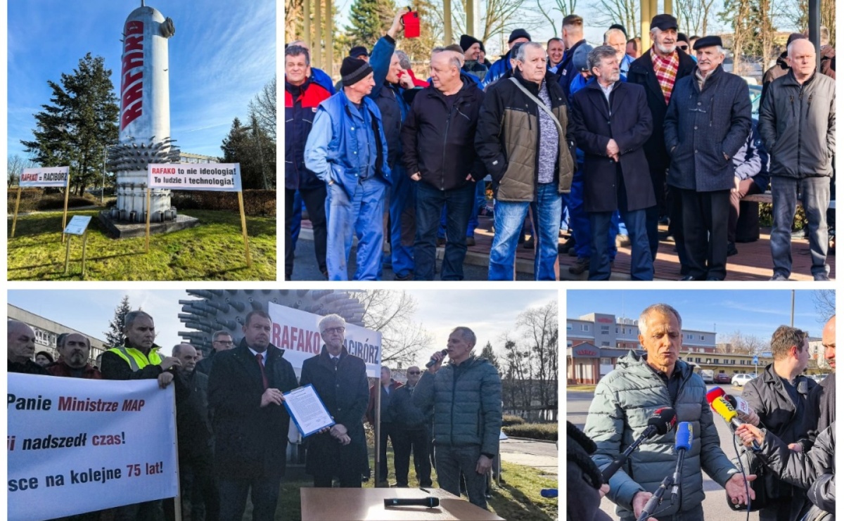 Konferencja prasowa w Rafako. Apel do premiera Tuska o ratunek dla zakładu [FOTO i WIDEO] - Serwis informacyjny z Raciborza - naszraciborz.pl