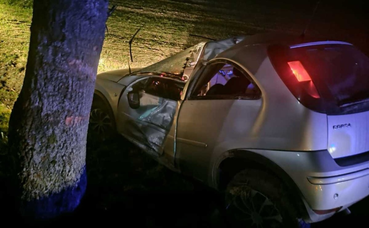 Groźne zdarzenie drogowe w Brzeźnicy - Serwis informacyjny z Raciborza - naszraciborz.pl