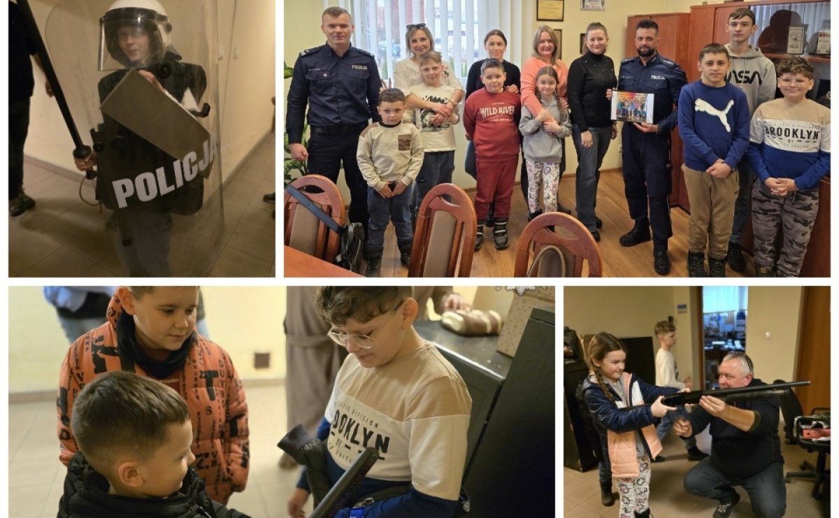 Zwycięzcy licytacji zwiedzili raciborską komendę [FOTO] - Serwis informacyjny z Raciborza - naszraciborz.pl