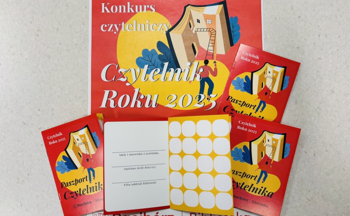 Zostań Czytelnikiem Roku 2025! Biblioteka ogłasza nowy konkurs z nagrodami - Serwis informacyjny z Raciborza - naszraciborz.pl