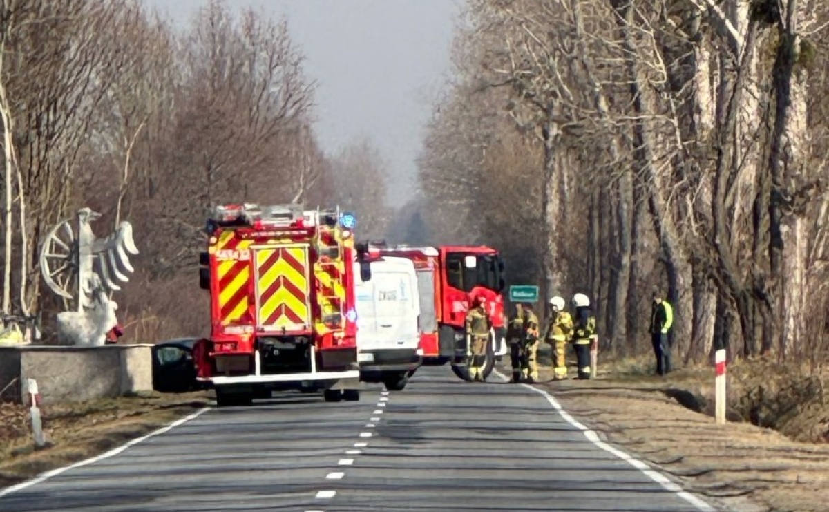 Kolizja na trasie Racibórz Markowice - Babice - Serwis informacyjny z Raciborza - naszraciborz.pl