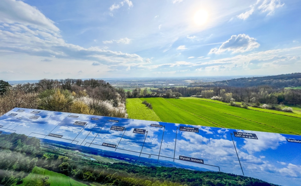 Ten cel wyprawy raciborskiego PTTK widać z Pogrzebienia - Serwis informacyjny z Raciborza - naszraciborz.pl