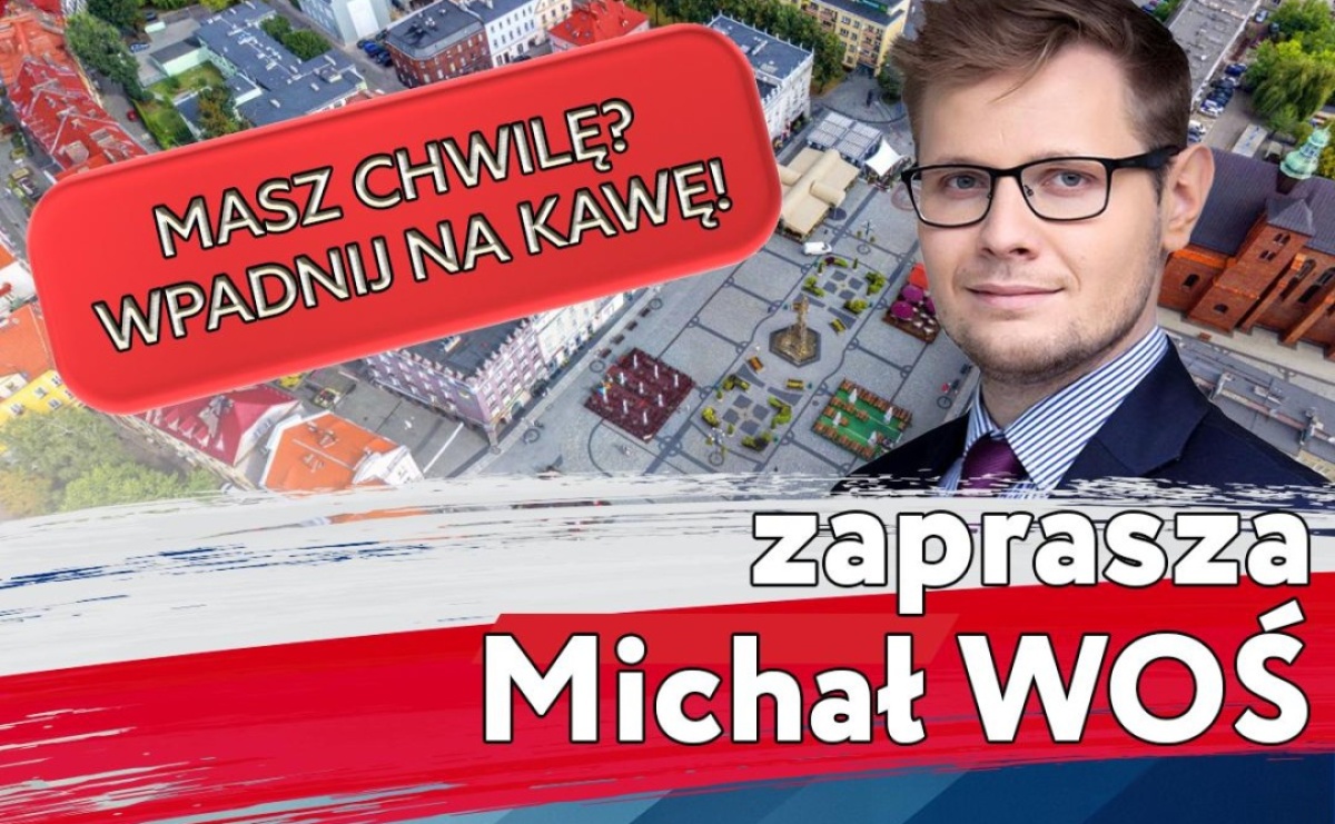 Michał Woś zaprasza na spotkanie z mieszkańcami - Serwis informacyjny z Raciborza - naszraciborz.pl
