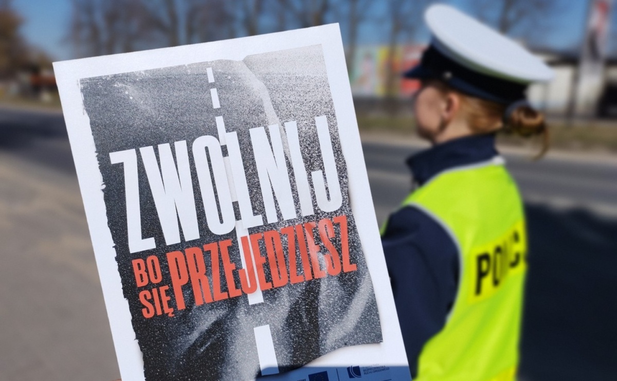 Zwolnij, bo się przejedziesz. Nowa kampania śląskiej policji - Serwis informacyjny z Raciborza - naszraciborz.pl