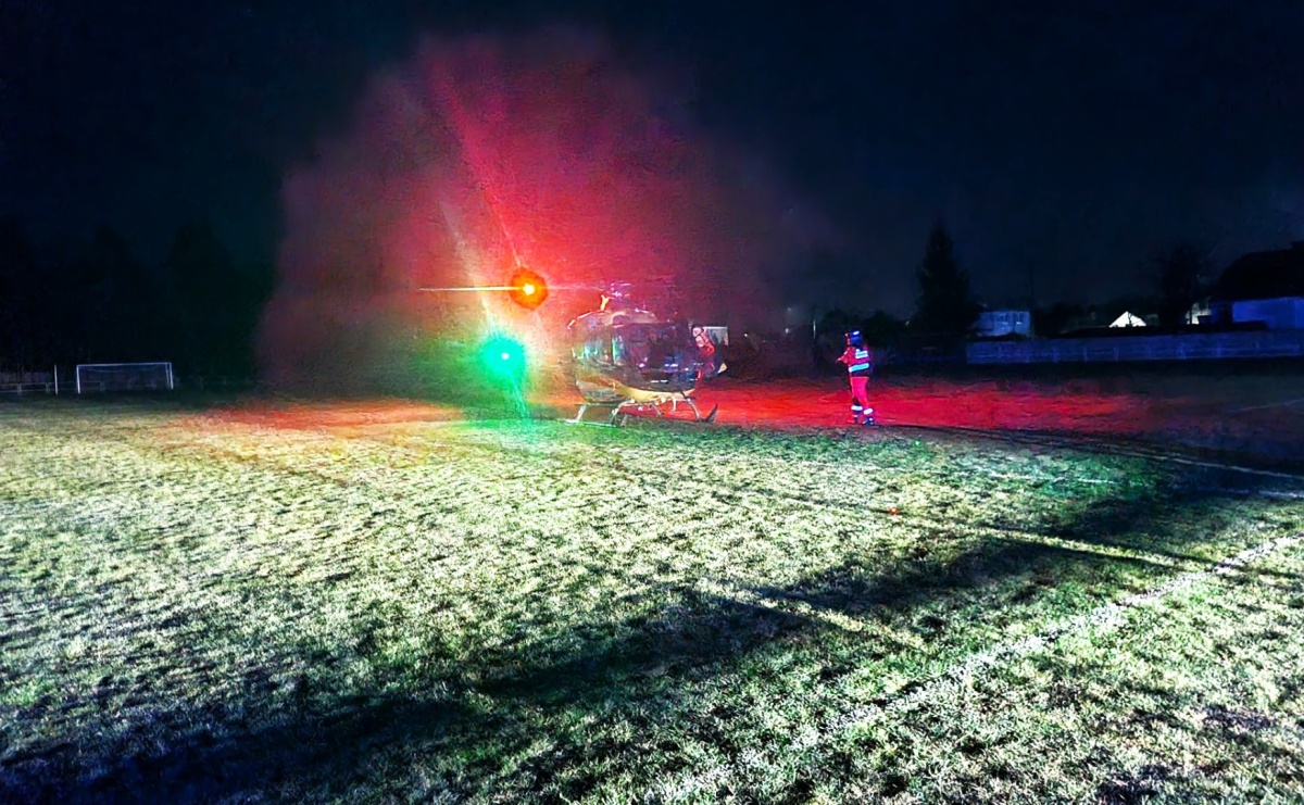 Otwarcie mieszkania i zabezpieczenie lądowiska LPR [RAPORT 998] - Serwis informacyjny z Raciborza - naszraciborz.pl