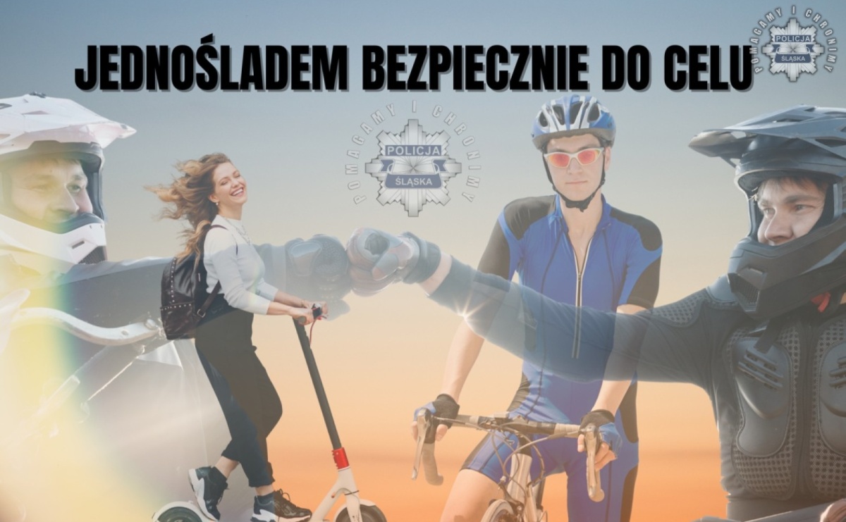Jednośladem bezpiecznie do celu. Ruszyły policyjne działania - Serwis informacyjny z Raciborza - naszraciborz.pl