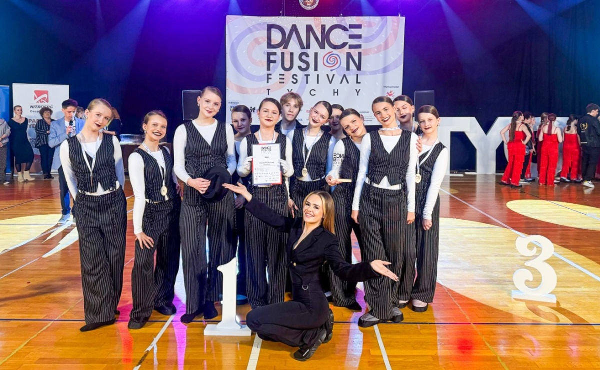 Podwójne zwycięstwo SKAZY PRO FUTURE na Dance Fussion Festival w Tychach!  - Serwis informacyjny z Raciborza - naszraciborz.pl