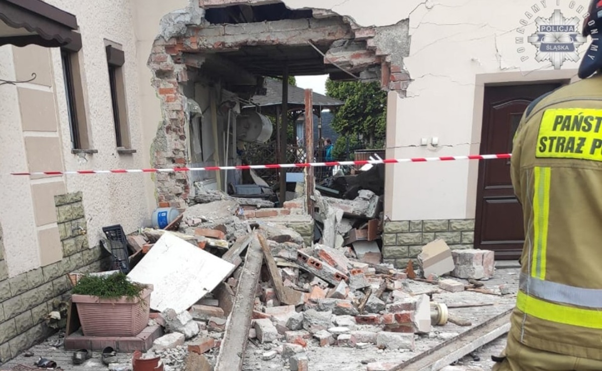 Wybuch butli gazowej w Zawadzie Książęcej - Serwis informacyjny z Raciborza - naszraciborz.pl