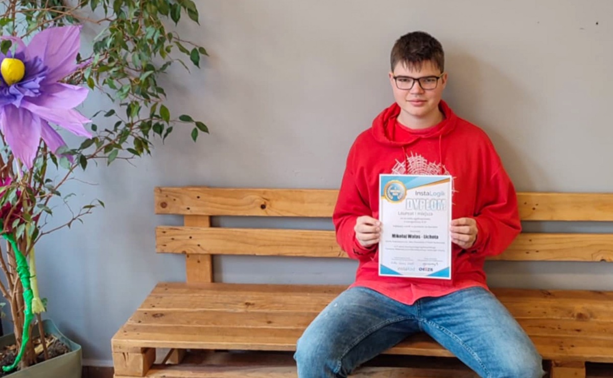 InstaLogik – matematyczno-informatyczna przygoda i sukces Mikołaja  - Serwis informacyjny z Raciborza - naszraciborz.pl