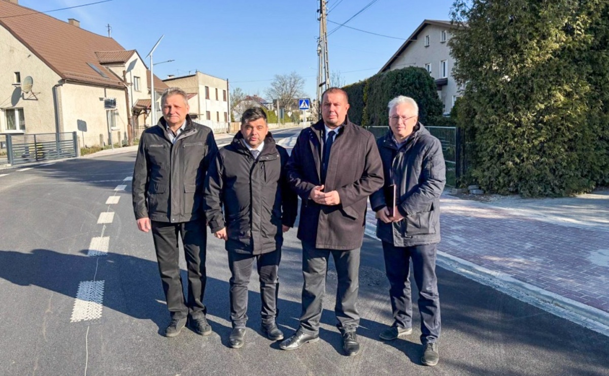 Nowa droga powiatowa w Turzu już otwarta - Serwis informacyjny z Raciborza - naszraciborz.pl