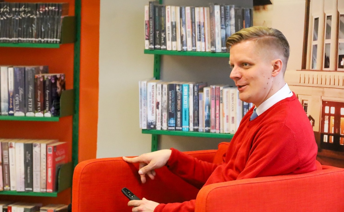 Konduktor Przemek zabrał czytelników biblioteki w kolejową podróż - Serwis informacyjny z Raciborza - naszraciborz.pl