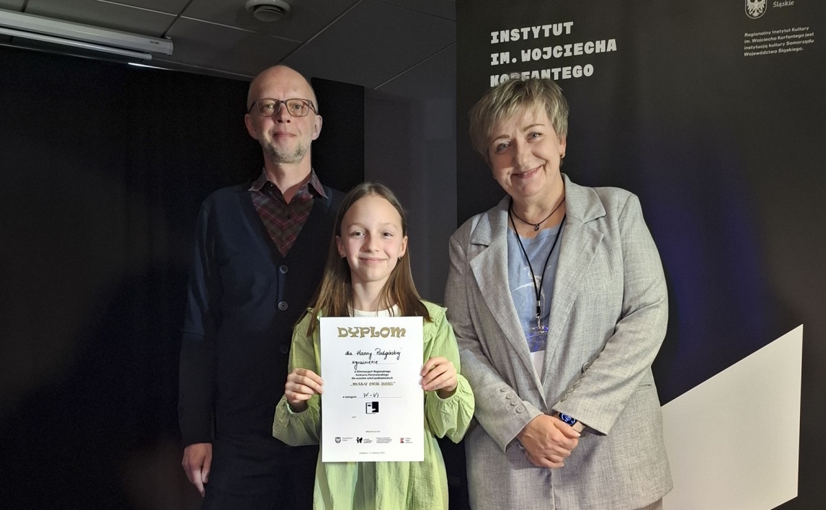 Sukces Hani Podgórskiej z Krowiarek – wyróżnienie w Małym OKR 2025 - Serwis informacyjny z Raciborza - naszraciborz.pl