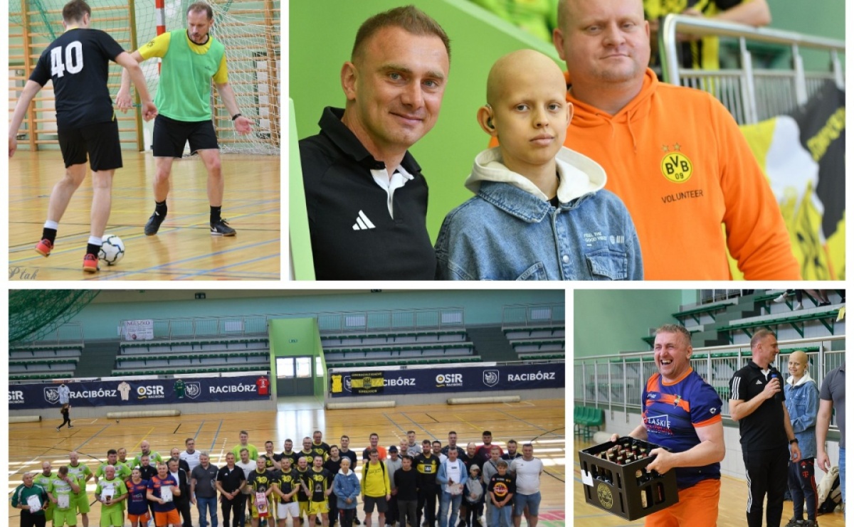Piłkarskie zmagania oldbojów z charytatywnym akcentem [FOTO] - Serwis informacyjny z Raciborza - naszraciborz.pl
