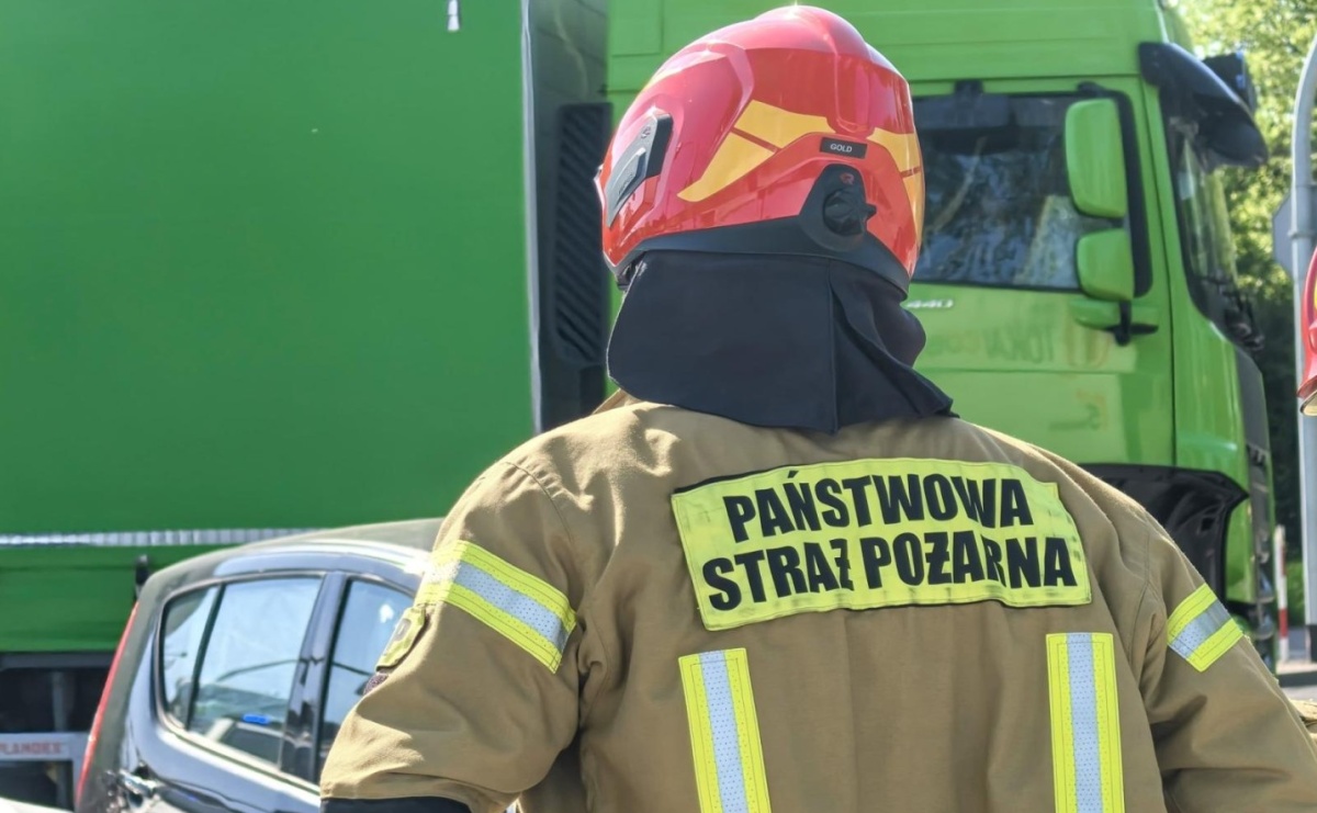 Strażackie interwencje w Raciborzu: kolizja, pożar i poszukiwania - Serwis informacyjny z Raciborza - naszraciborz.pl