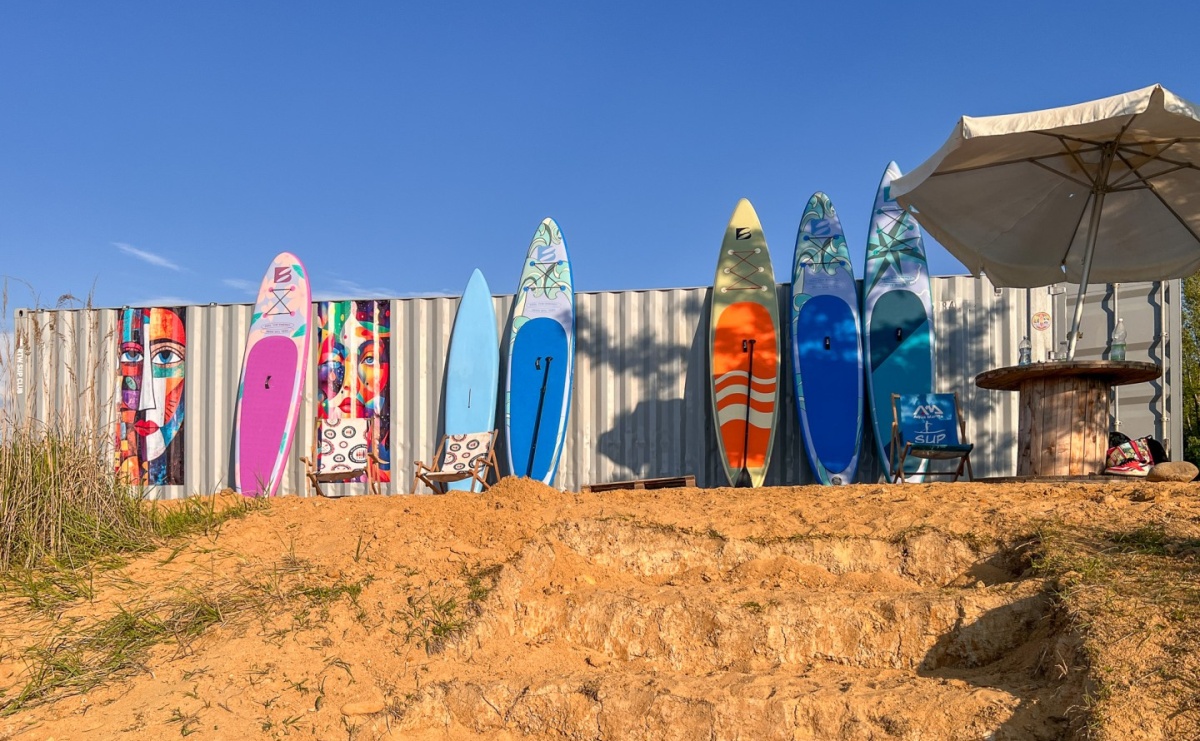 Kajaki i SUPy na zbiorniku Racibórz – nowe miejsce wypożyczeń RTW - Serwis informacyjny z Raciborza - naszraciborz.pl