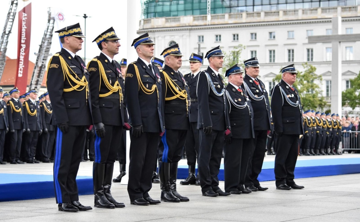 Druh Krzysztof Bartoń wyróżniony przez Prezydenta RP podczas Centralnych Obchodów Dnia Strażaka - Serwis informacyjny z Raciborza - naszraciborz.pl