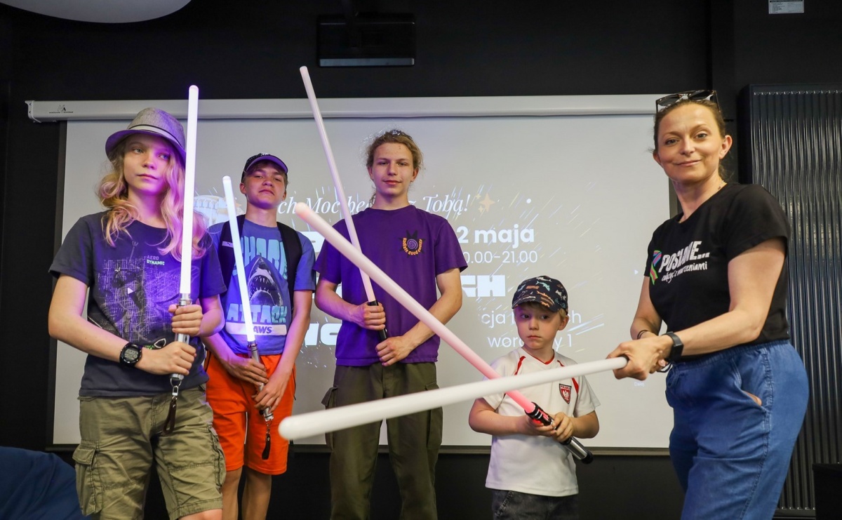 Moc była z Biblioteką! Dzień Gwiezdnych Wojen na Stacji Młodych - Serwis informacyjny z Raciborza - naszraciborz.pl